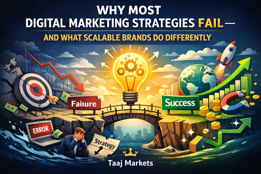 why Most Digital marketing strategy fail