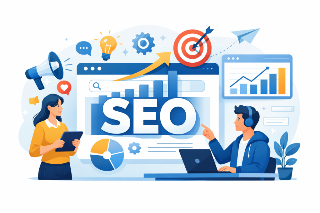 Digital marketing and SEO services by Taaj Marketlatch